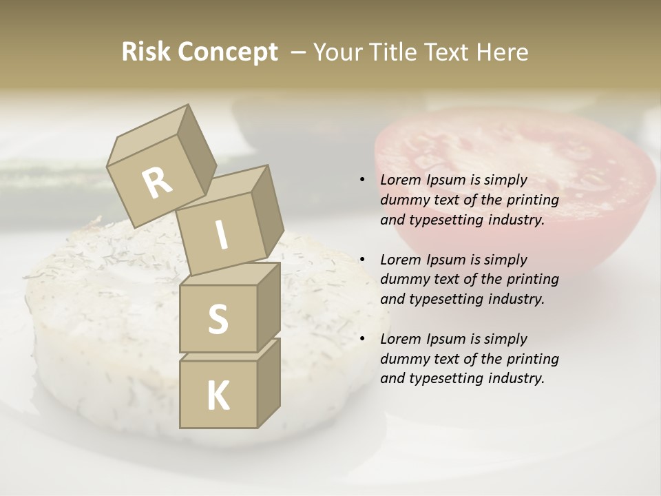 Nobody Halve Drink PowerPoint Template