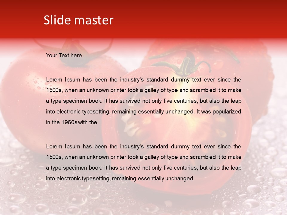 Nobody Halve Drink PowerPoint Template