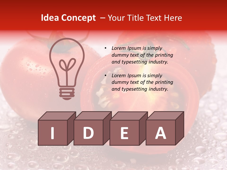 Nobody Halve Drink PowerPoint Template