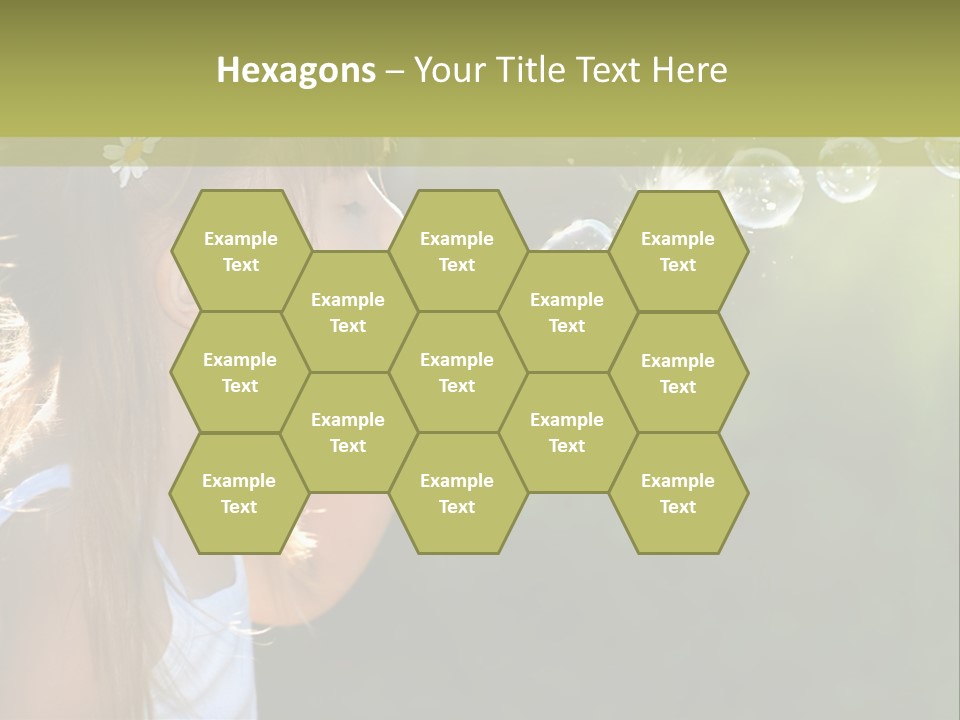 Child Bubbles PowerPoint Template