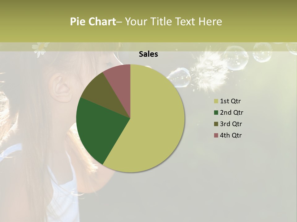 Child Bubbles PowerPoint Template