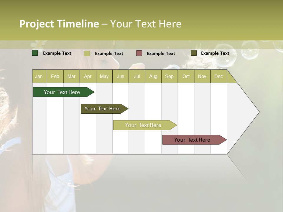 Child Bubbles PowerPoint Template