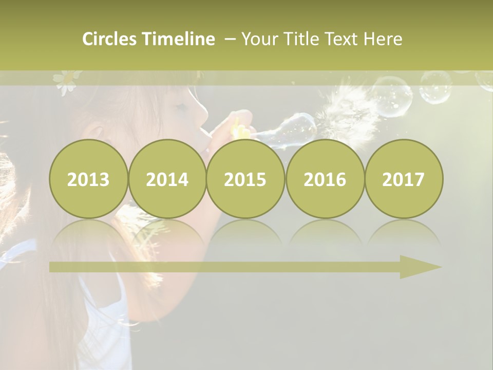 Child Bubbles PowerPoint Template