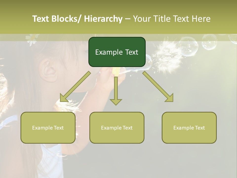 Child Bubbles PowerPoint Template