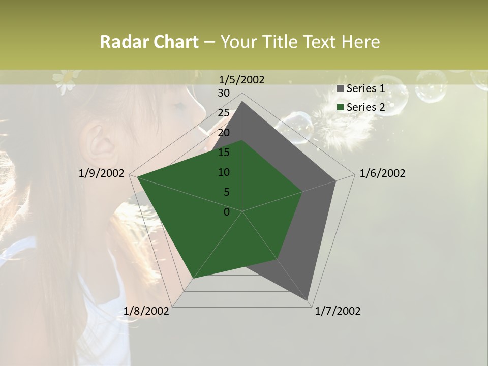 Child Bubbles PowerPoint Template