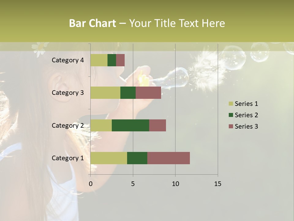Child Bubbles PowerPoint Template