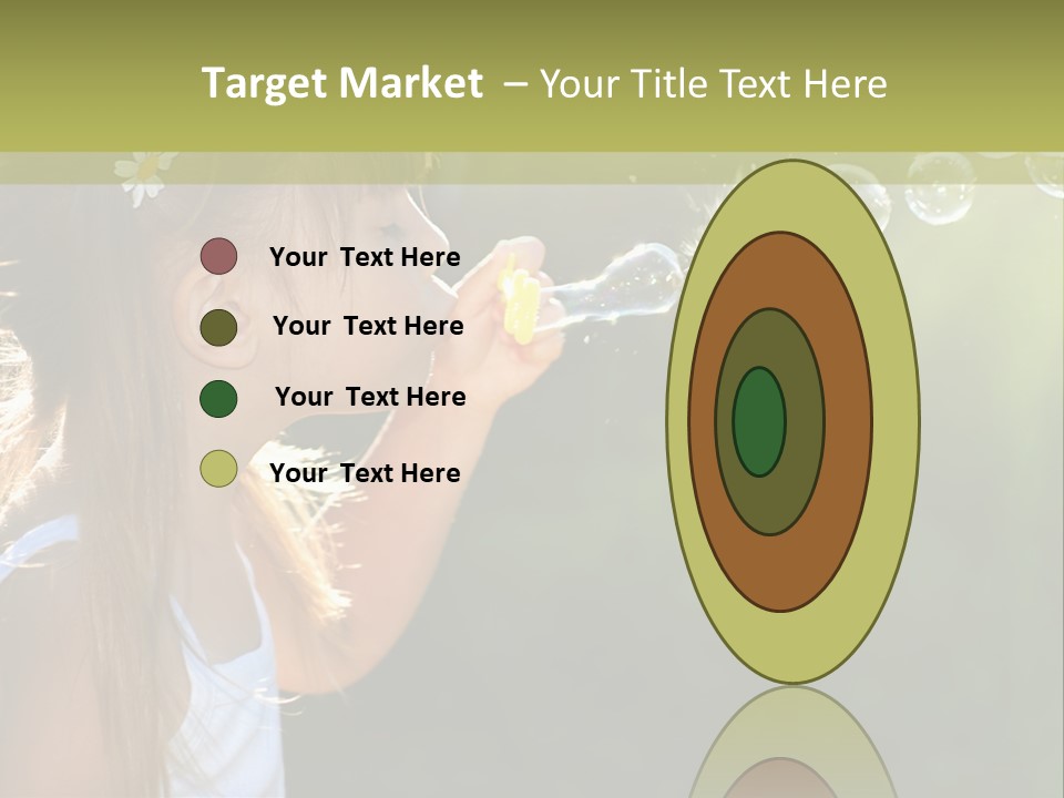 Child Bubbles PowerPoint Template