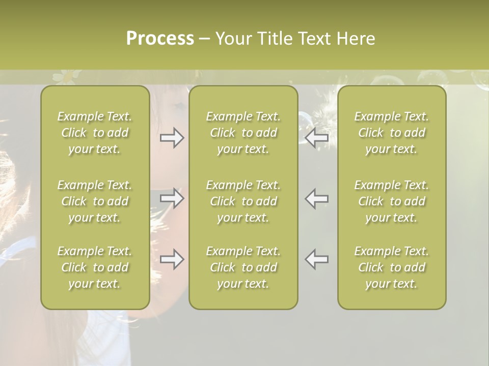 Child Bubbles PowerPoint Template