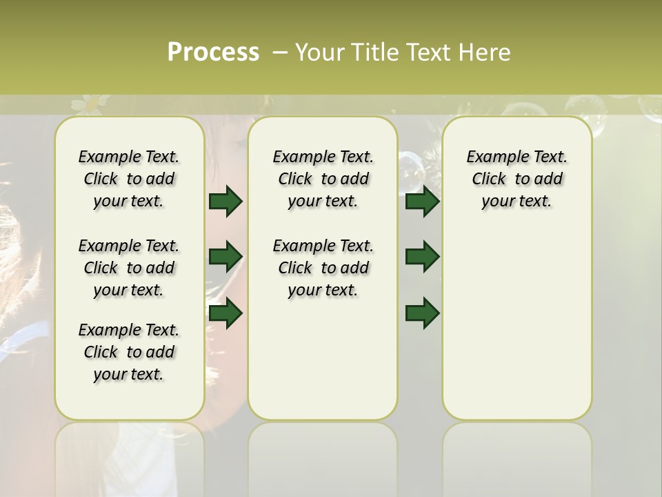 Child Bubbles PowerPoint Template