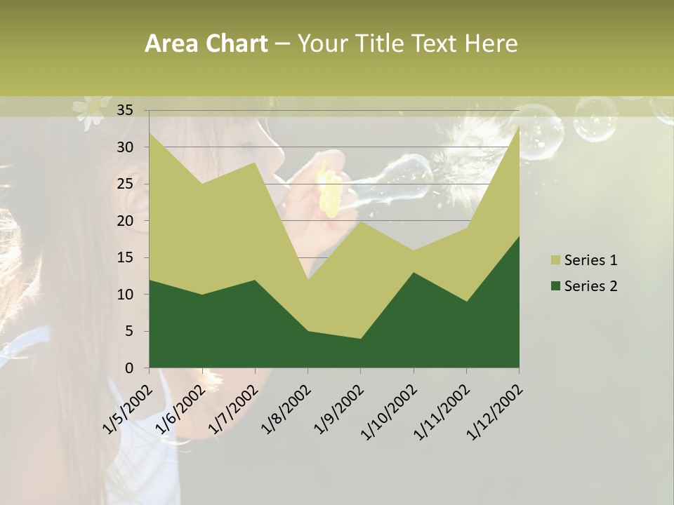 Child Bubbles PowerPoint Template
