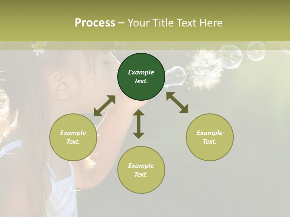 Child Bubbles PowerPoint Template