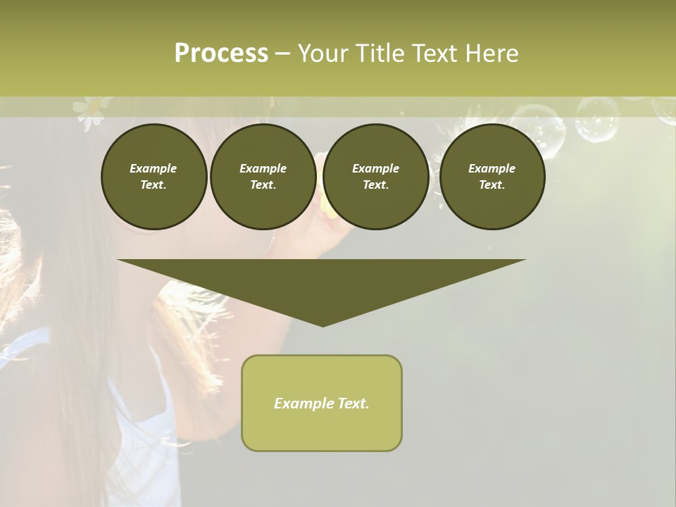 Child Bubbles PowerPoint Template