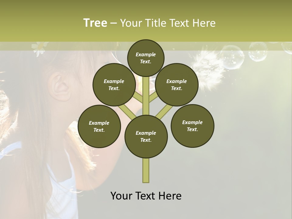 Child Bubbles PowerPoint Template