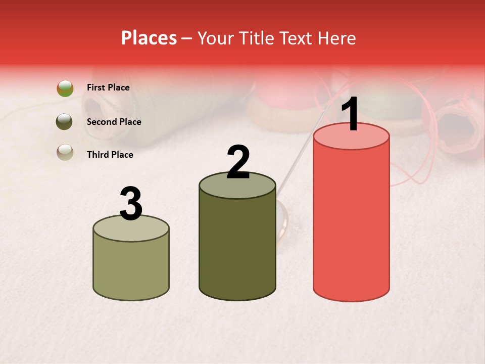 Cotton Green Trimmer PowerPoint Template