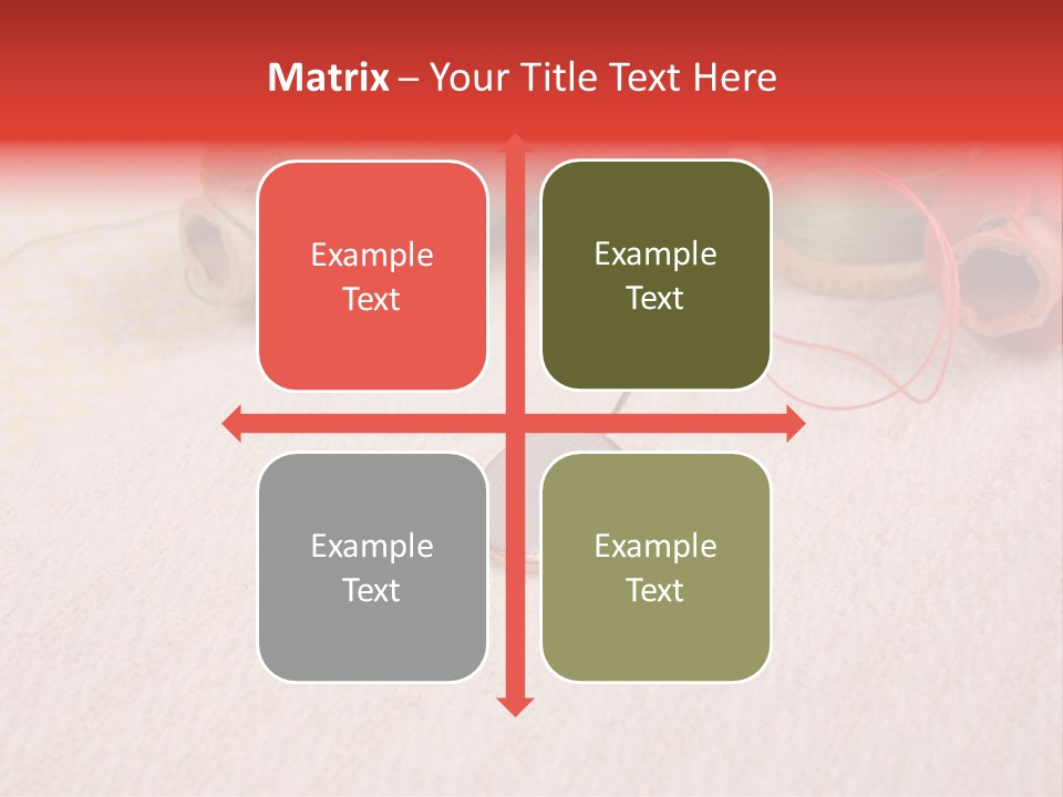 Cotton Green Trimmer PowerPoint Template