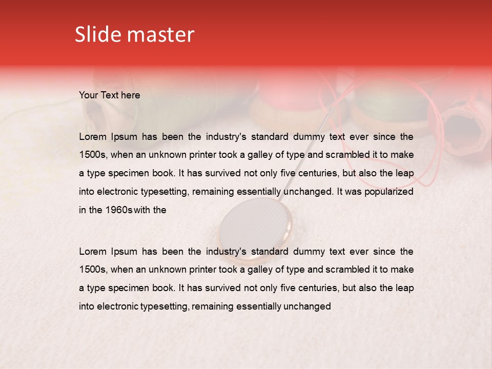 Cotton Green Trimmer PowerPoint Template