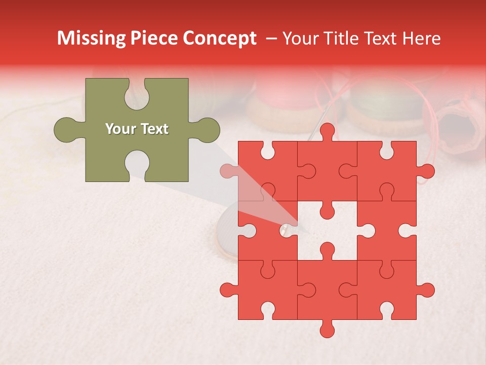 Cotton Green Trimmer PowerPoint Template