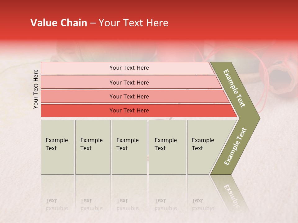 Cotton Green Trimmer PowerPoint Template