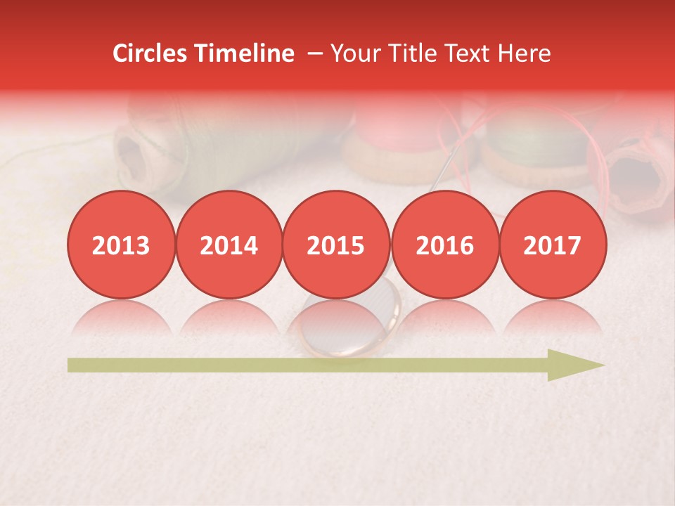 Cotton Green Trimmer PowerPoint Template