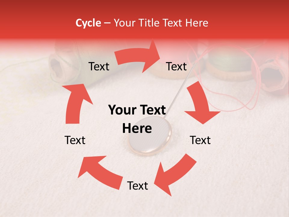 Cotton Green Trimmer PowerPoint Template