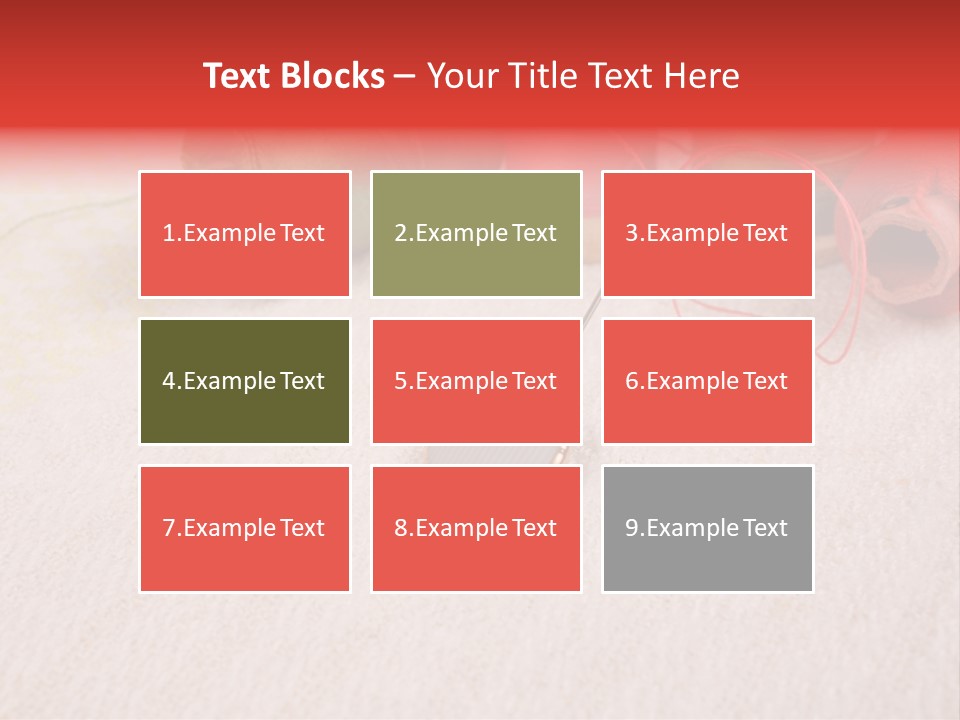 Cotton Green Trimmer PowerPoint Template
