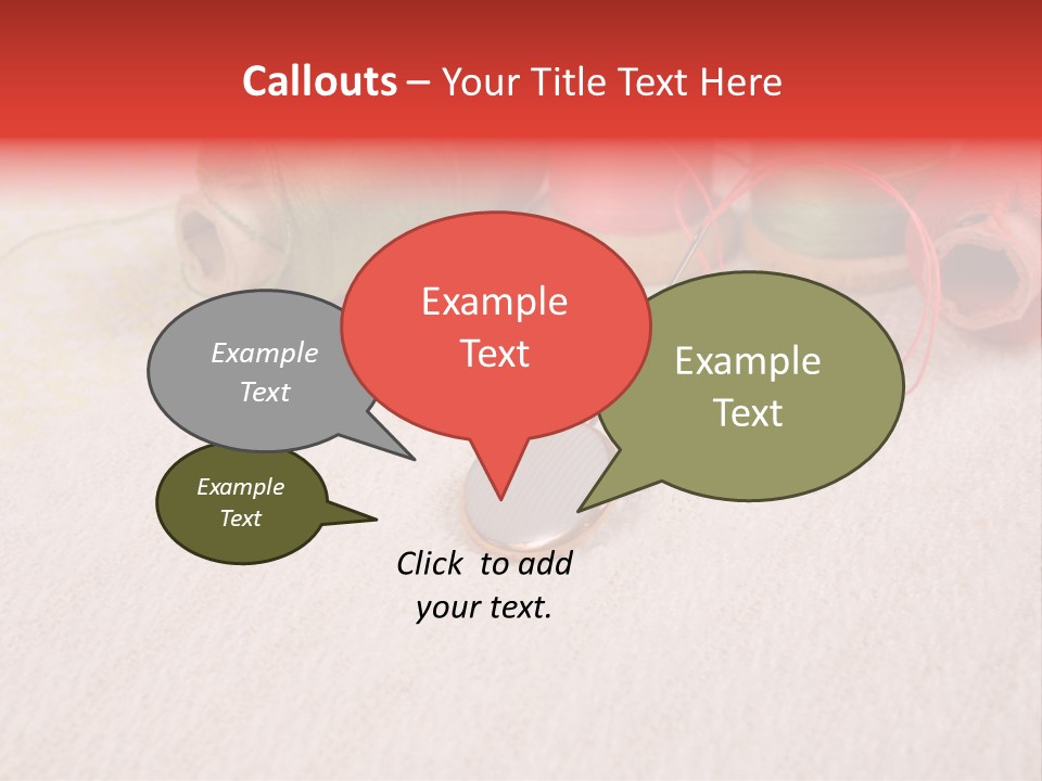 Cotton Green Trimmer PowerPoint Template