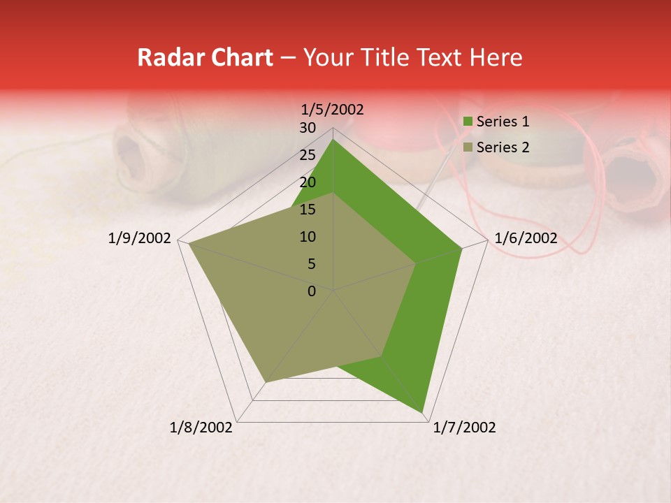 Cotton Green Trimmer PowerPoint Template