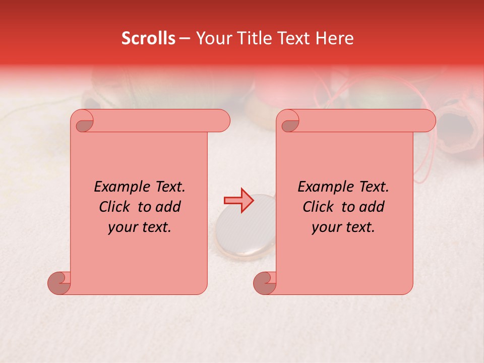 Cotton Green Trimmer PowerPoint Template