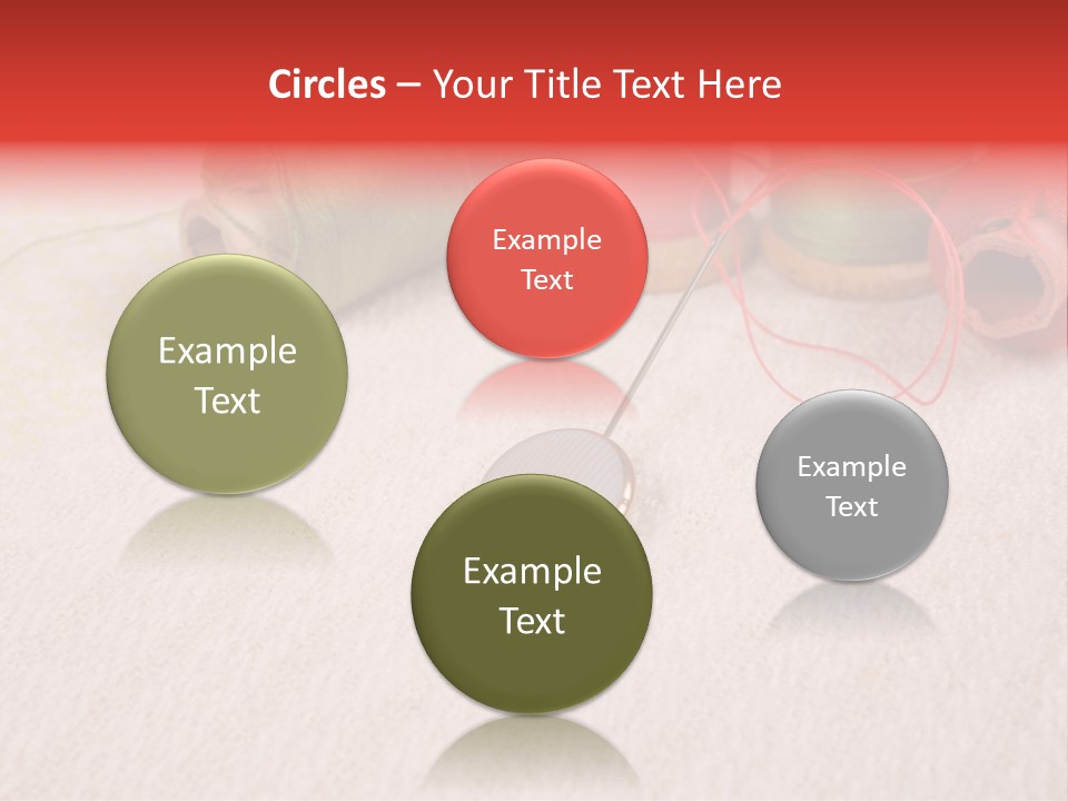 Cotton Green Trimmer PowerPoint Template