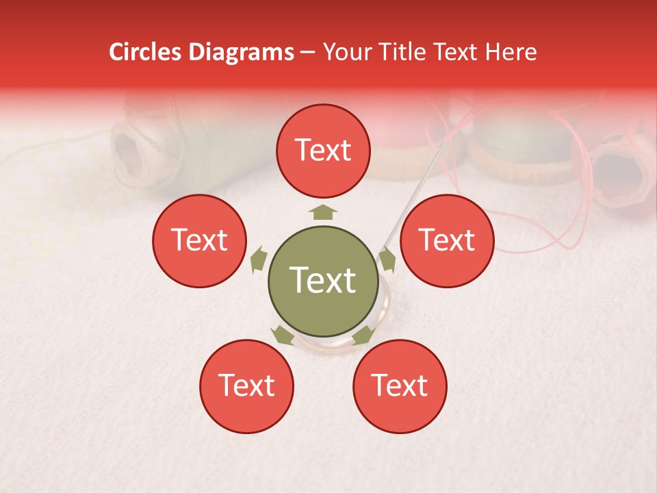 Cotton Green Trimmer PowerPoint Template