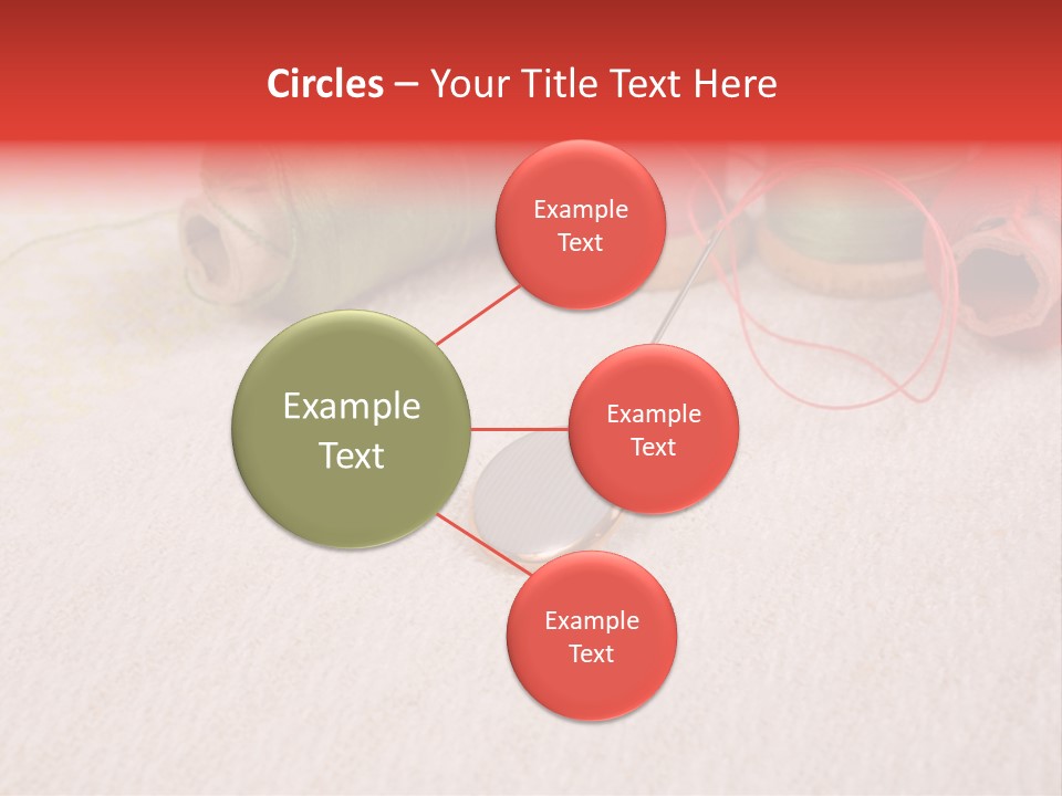 Cotton Green Trimmer PowerPoint Template