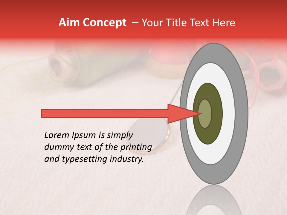 Cotton Green Trimmer PowerPoint Template