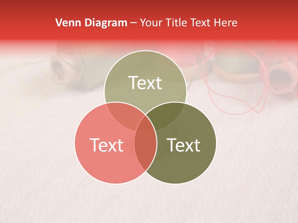 Cotton Green Trimmer PowerPoint Template