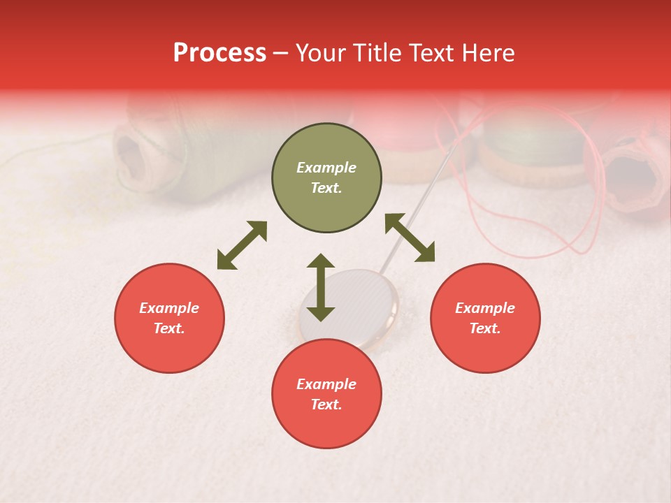 Cotton Green Trimmer PowerPoint Template