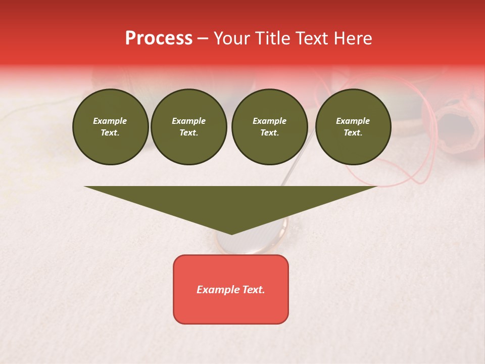 Cotton Green Trimmer PowerPoint Template