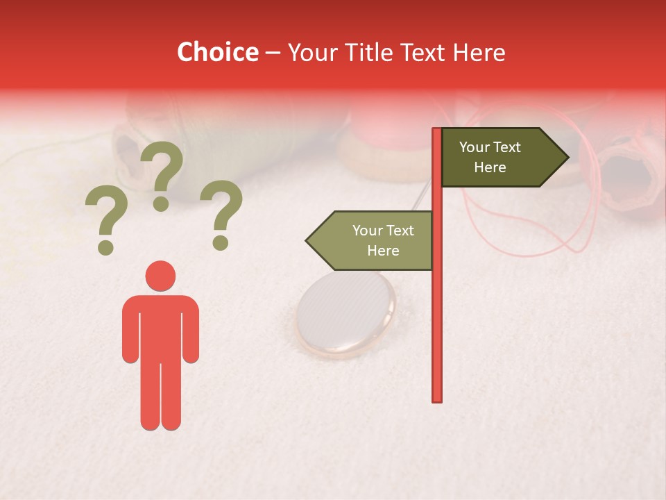 Cotton Green Trimmer PowerPoint Template