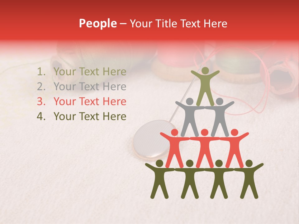 Cotton Green Trimmer PowerPoint Template