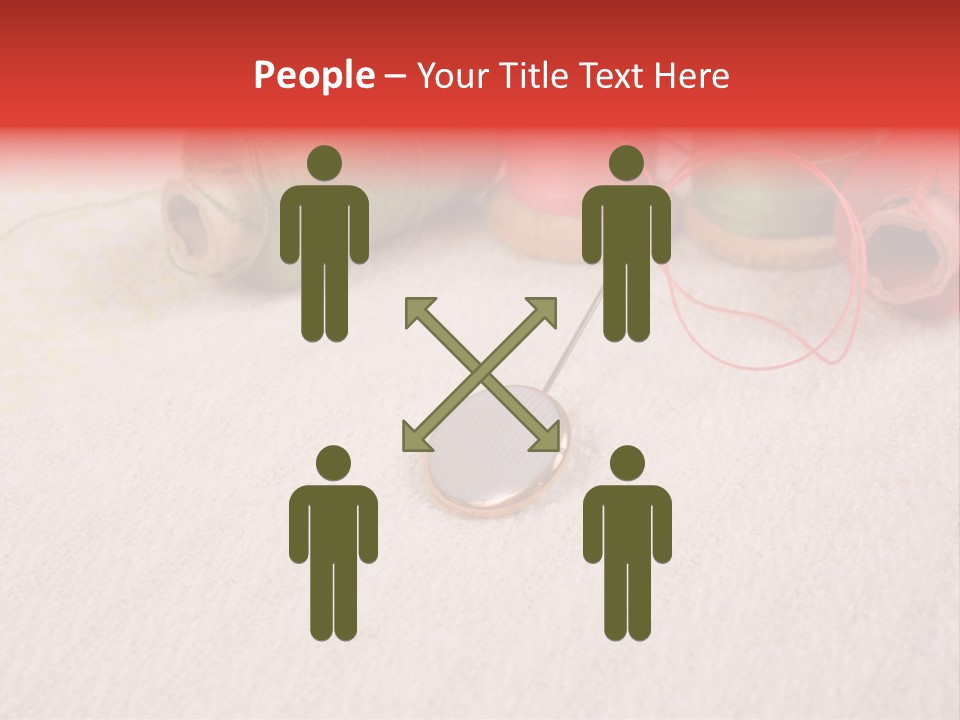 Cotton Green Trimmer PowerPoint Template