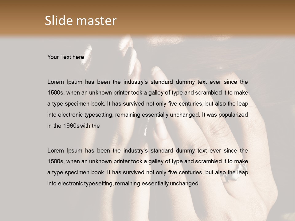 Shut Up Book PowerPoint Template