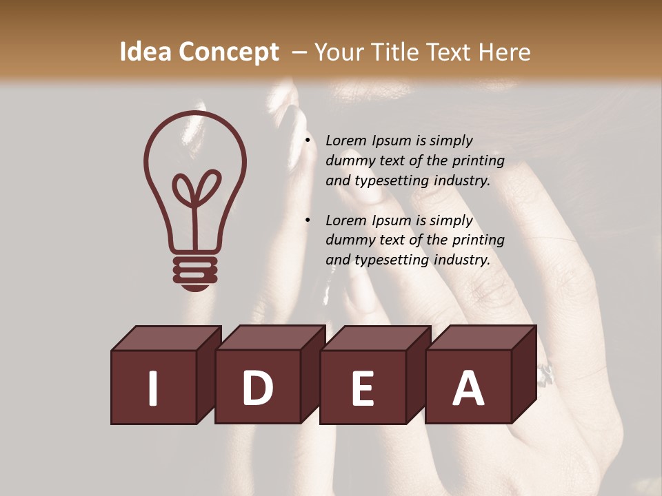 Shut Up Book PowerPoint Template