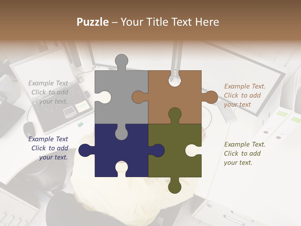 Designer At Work PowerPoint Template