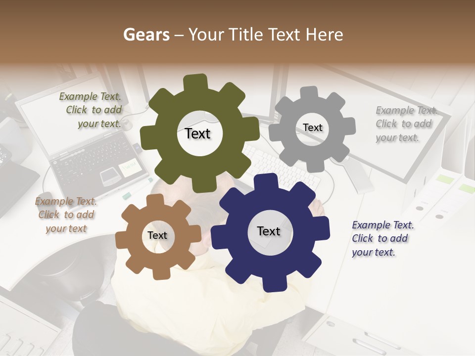 Designer At Work PowerPoint Template