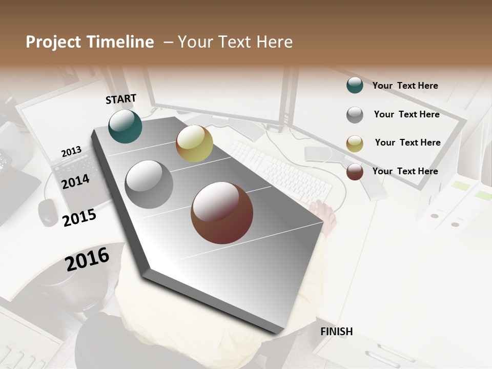 Designer At Work PowerPoint Template