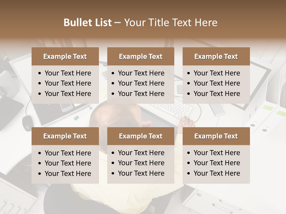 Designer At Work PowerPoint Template