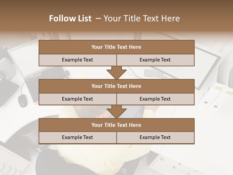 Designer At Work PowerPoint Template