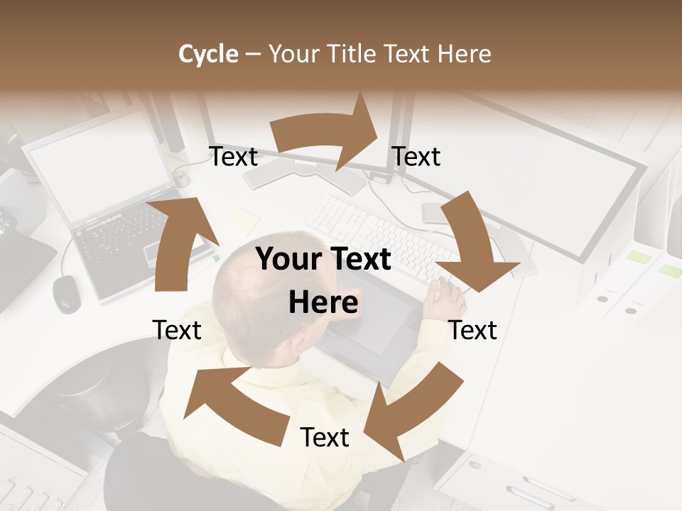 Designer At Work PowerPoint Template