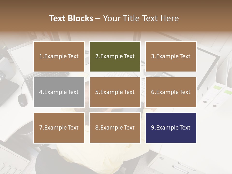 Designer At Work PowerPoint Template