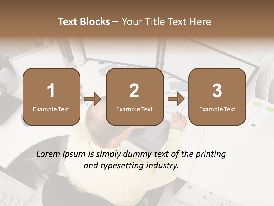 Designer At Work PowerPoint Template