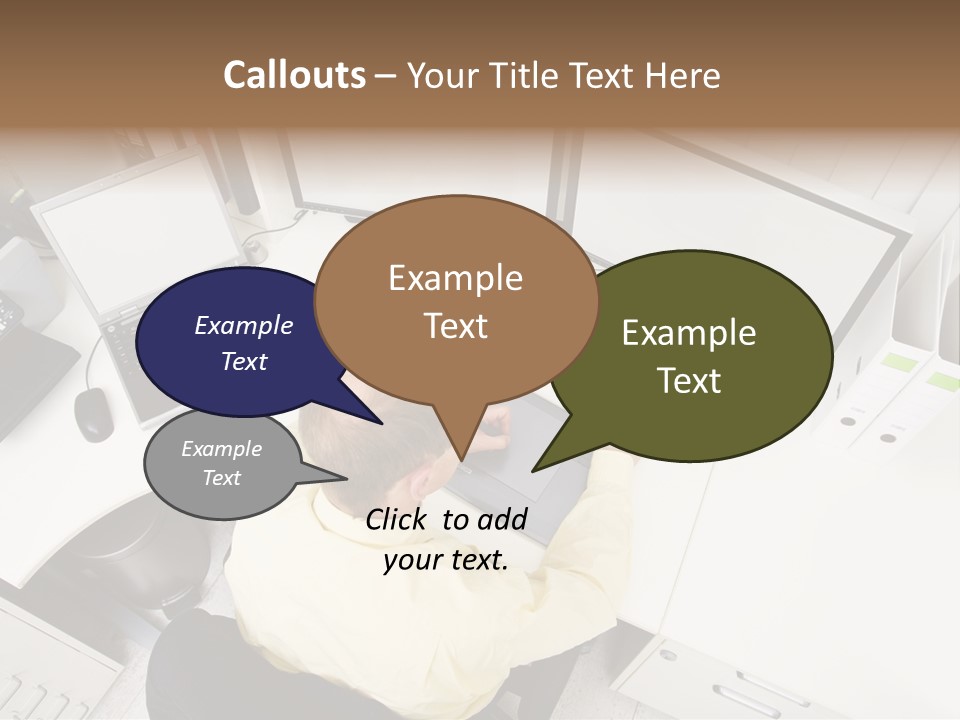 Designer At Work PowerPoint Template