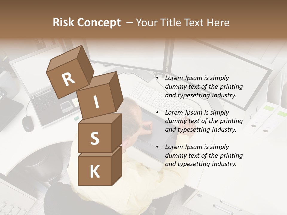 Designer At Work PowerPoint Template